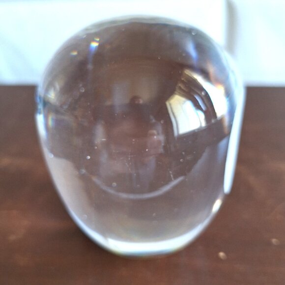 Clear Crystal Small MCM Owl - 3.5" - Picture 2 of 5